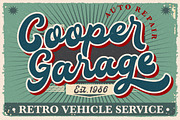 Klassik Style Retro Bold Script, a Script Font by Creatype Studio (Thumbnail 7 of 9)