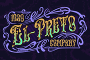 Alea Weiqsaw + Extras, a Blackletter Font by Sitintahitam (Thumbnail 3 of 8)
