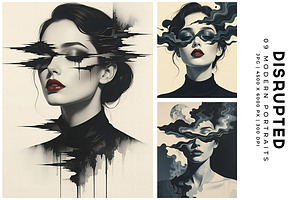 Disrupted, a Person Illustration by Digital Art Creations