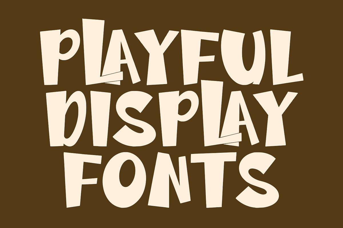 Culloth Playful Display Font, a Sans Serif Font by Maulana Creative (Photo 2 of 7)