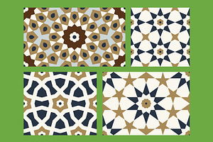 Taj Mahal Design Elements Set