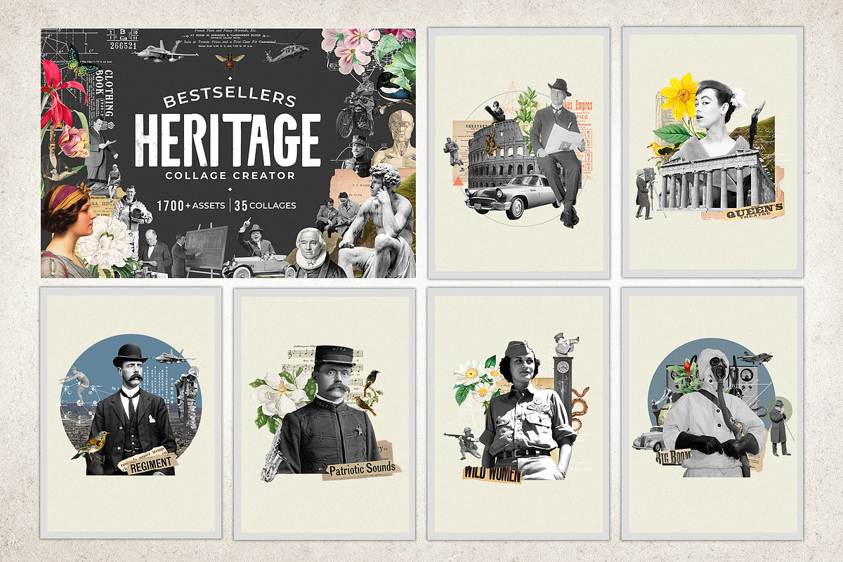5 in 1 Collage Master Collection, an Object Graphic by SNIPESCIENTIST (Photo 12 of 22)