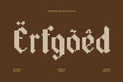 CS Salient Stitched, a Blackletter Font by Craft Supply Co. (Thumbnail 7 of 8)