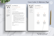 Modern Resume Template | CV Design, a Resume Template by The Art of Resume (Thumbnail 6 of 8)