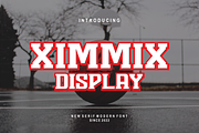 XimmixDisplay, a Sans Serif Font by riotama85 (Thumbnail 1 of 5)