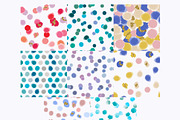 Watercolor vector stains & patterns, a Pattern Graphic by Ibrin's Shop (Thumbnail 7 of 7)