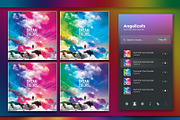 Dream of Colors Album Cover Artwork, a Social Media Template by angelicafx (Thumbnail 3 of 3)