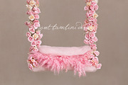 Newborn Photography Digital Backdrop preview 2