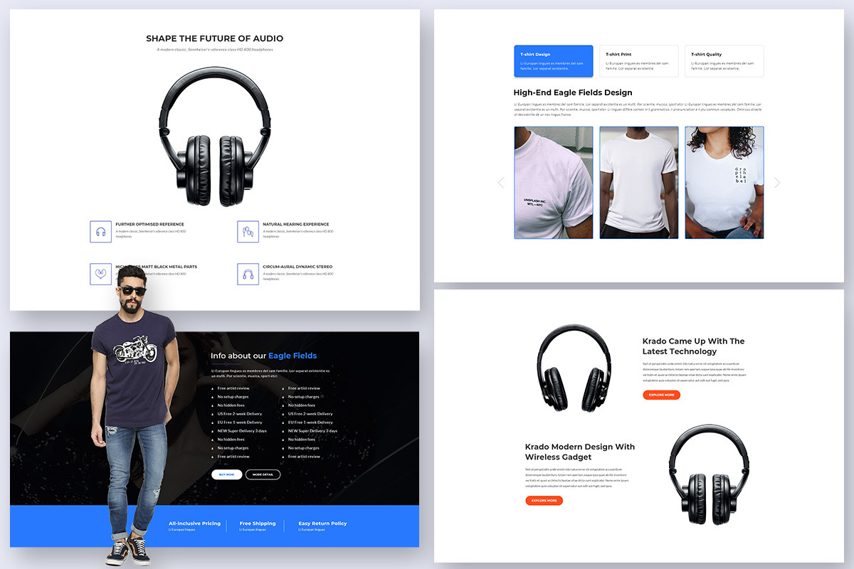 35 Features Widgets for Web UI Kit, an UI Kit Template by 3djagan