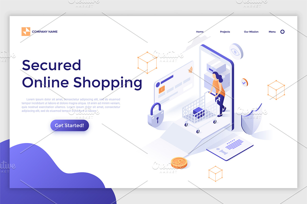 Isometric Solutions Mini. Part 2, a Templates & Theme by Andrew Kras Design (Photo 11 of 21)