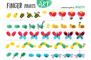 Finger prints ART, an Animal Illustration by Alena Razumova (Thumbnail 7 of 14)