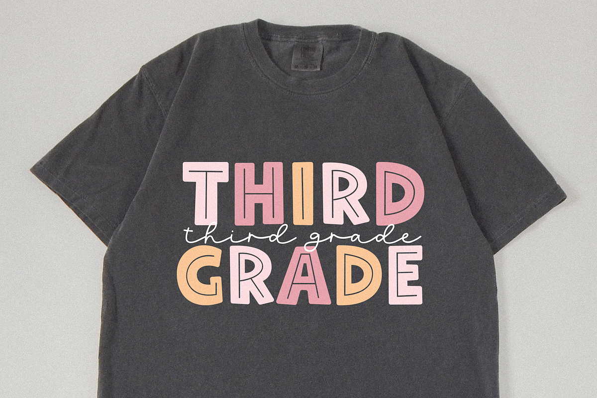 Touchdown | Cute Inline Font, a Sans Serif Font by KA Designs (Photo 8 of 11)
