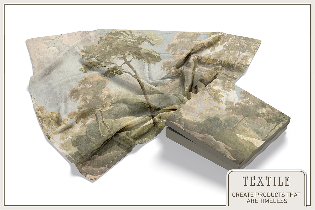 Fresco collection Timeless elegance, a Wallpaper Graphic by Natalia0307 (Photo 7 of 10)