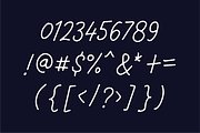 Oreno | A Handwritten Script Font, a Script Font by byde (Thumbnail 3 of 7)
