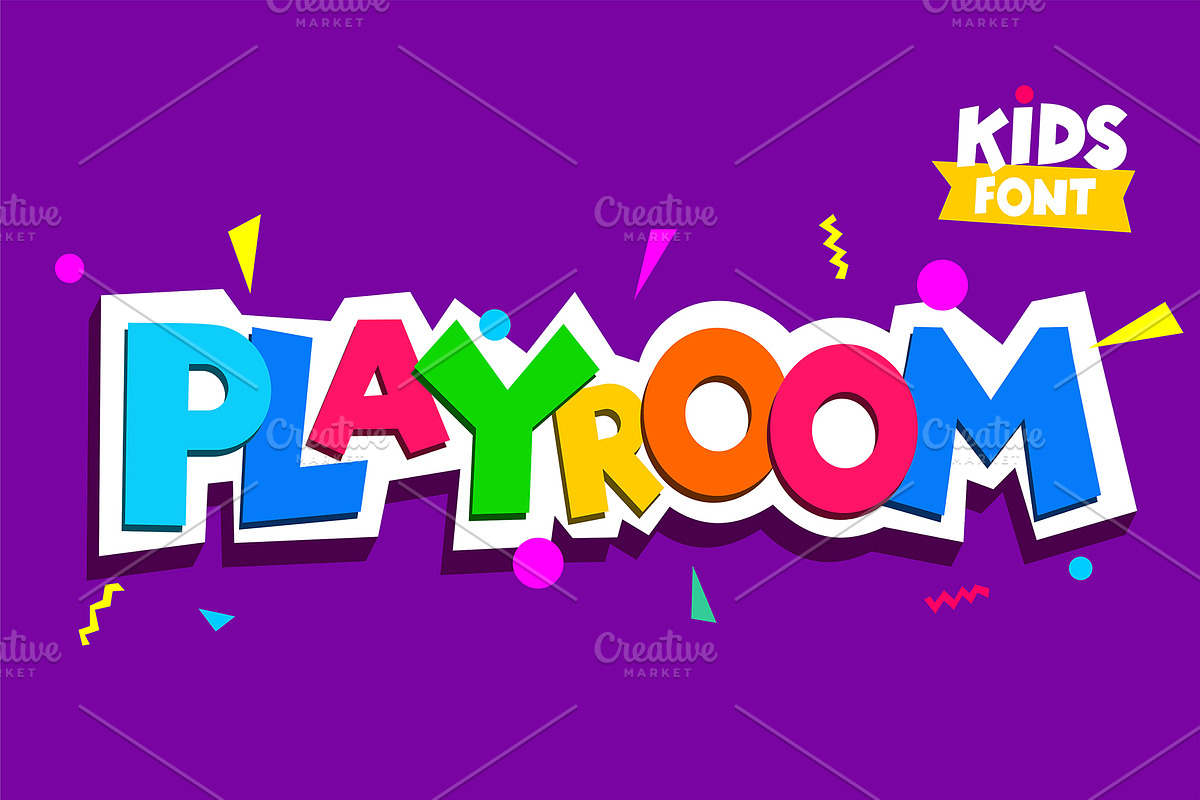 Kids Font otf preview 3