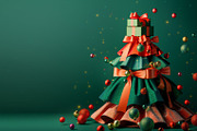 86 Gift boxes with ribbons and bows, a Holiday Photo by Handmadefont (Thumbnail 17 of 90)