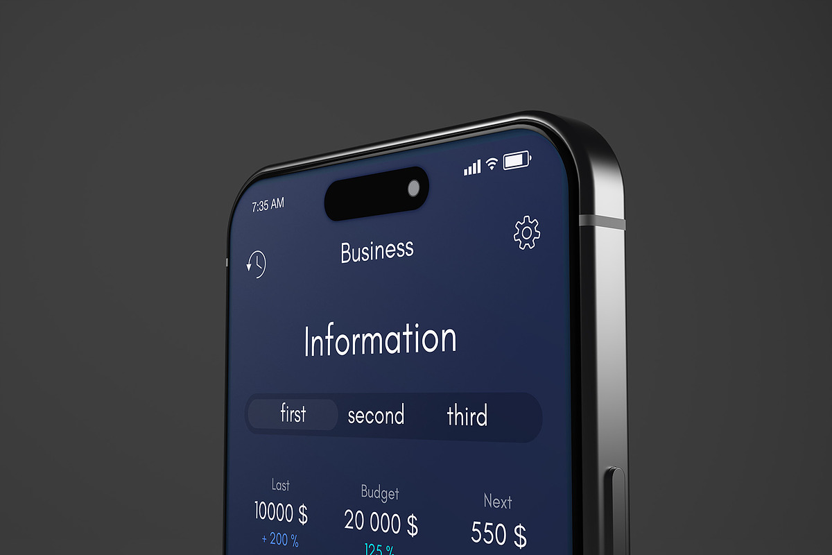 iPhone 17 Pro Max Mockup Kit, an iPhone Mockup by Illusiongraphic (Photo 5 of 15)