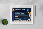 Geometric Certificate, a Stationery Template by SquidPixey (Thumbnail 2 of 6)