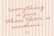 Hotel Riviera | Font collection, a Handwritten Font by AngelinaKovel (Thumbnail 11 of 16)