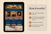 Website Template Tarot GLORIUS, a Squarespace Template by JulsIst (Thumbnail 5 of 12)
