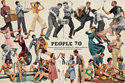 Vintage Collage Creator 400+ Assets, an Object Graphic by DreamoraArt (Thumbnail 4 of 18)