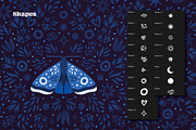 Moth Creator for Procreate, a Brush Add-On by Pencil Twist (Thumbnail 8 of 11)