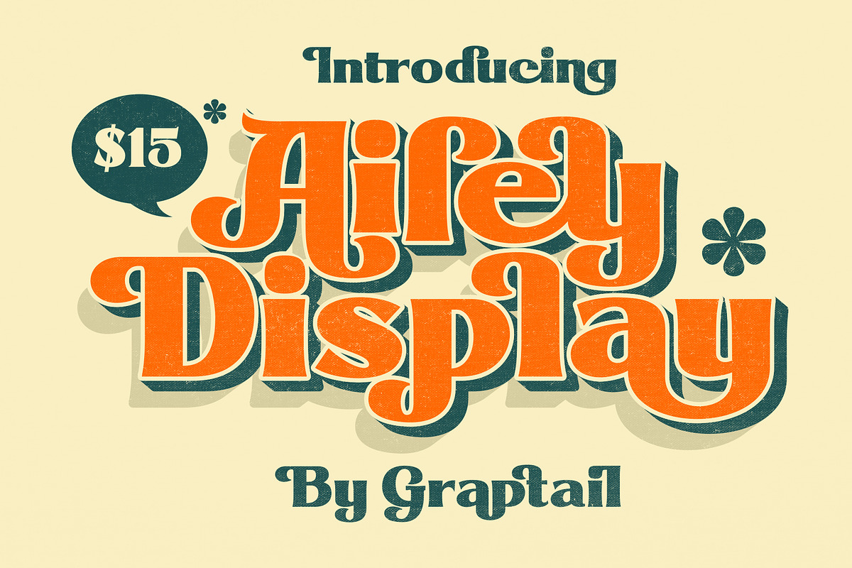 Ailey Display, a Serif Font by Graptail (Photo 1 of 16)