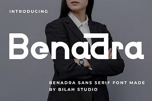 Benadra Sans Serif Font