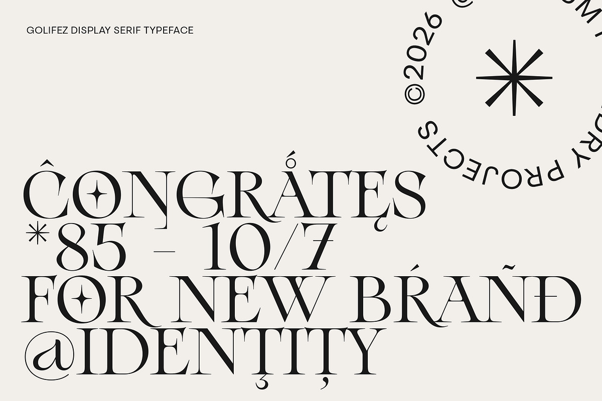 Golifez Bright Serif, a Serif Font by Oktnum Type Foundry (Photo 12 of 15)