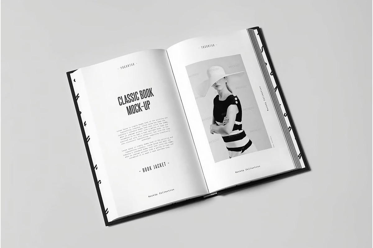 Book / Book Jacket Mock-up, an Advertising Mockup by zippypixelstudio (Photo 3 of 11)