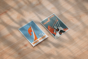 Postage Stamp MockUp v2, a Product Mockup by coloformia (Thumbnail 2 of 13)