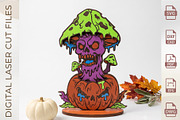 Spooky Monster Plant Bundle, an Object Graphic by WoodoraCut (Thumbnail 5 of 6)