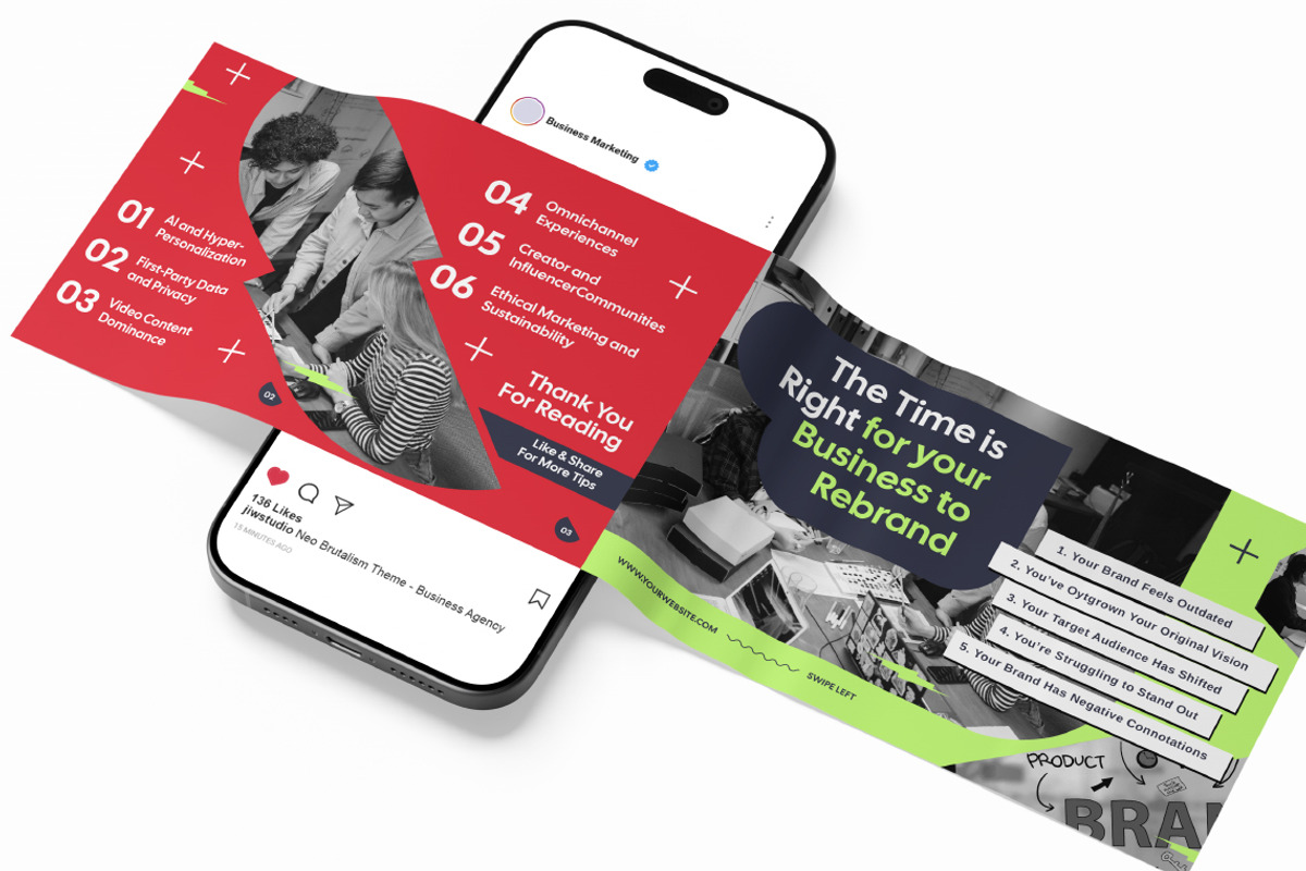 Business | Instagram Carousel preview 4