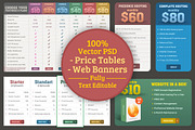 Pricing Table, a Templates & Theme by Seyyahil (Thumbnail 1 of 4)