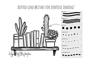 Procreate Ink, Fine line Brushes, a Brush Add-On by HopeArtIllustration (Thumbnail 5 of 10)