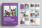 Education Brochure Template, a Brochure Template by E-Type (Thumbnail 1 of 7)