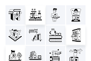 Book and Library Icons, a Duotone Icon by Prosymbols (Thumbnail 9 of 11)