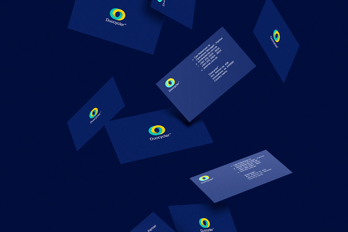 Business cards template: Duocycle, a Business Card Template by Srg® (Photo 4 of 4)