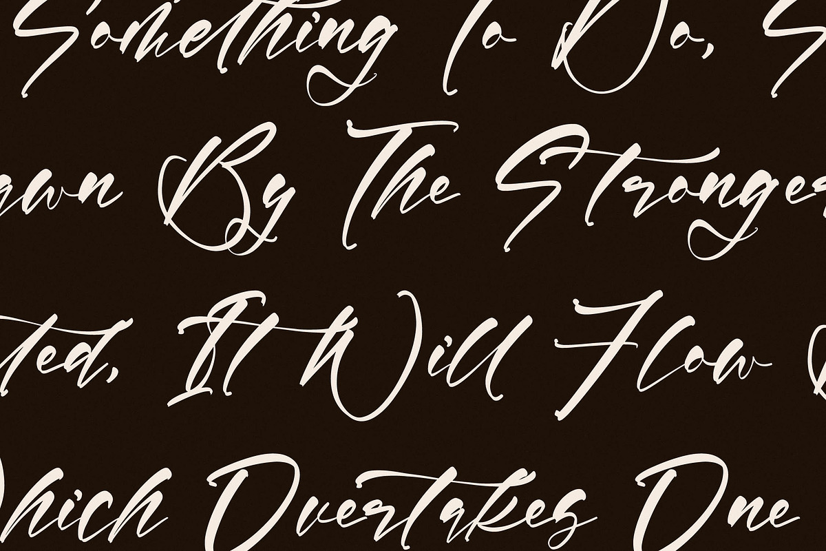 Rosetwood Adorattion Modern Script, a Script Font by Letterena Studios Script (Photo 7 of 15)