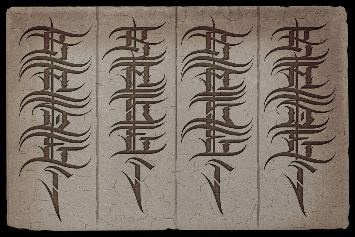 Graffiti Fonts | Descent Font Family, a Handwritten Font by Graffiti Fonts® (Photo 2 of 4)