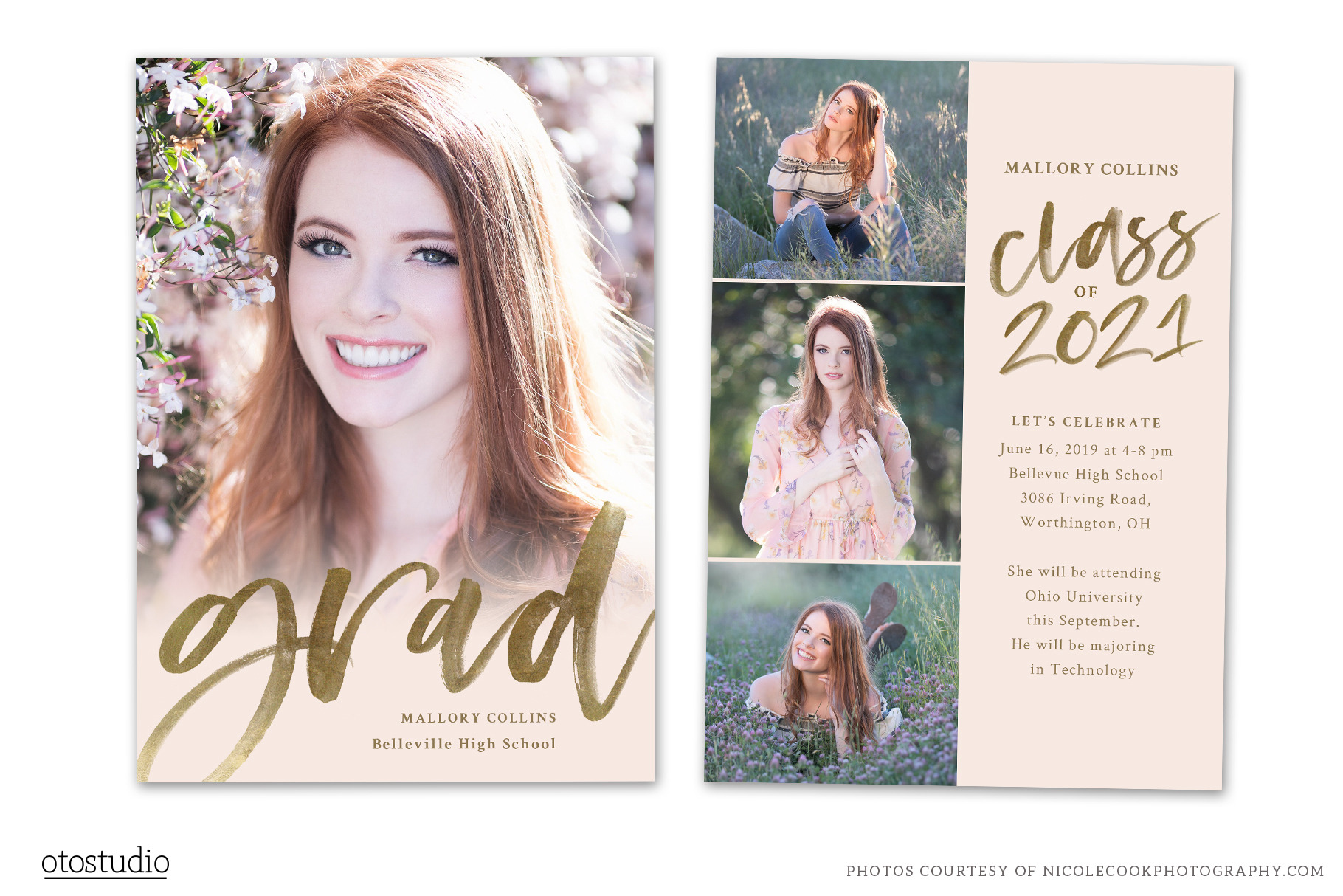 Graduation Card Template 2021 Senior, A Card Template By Otostudio