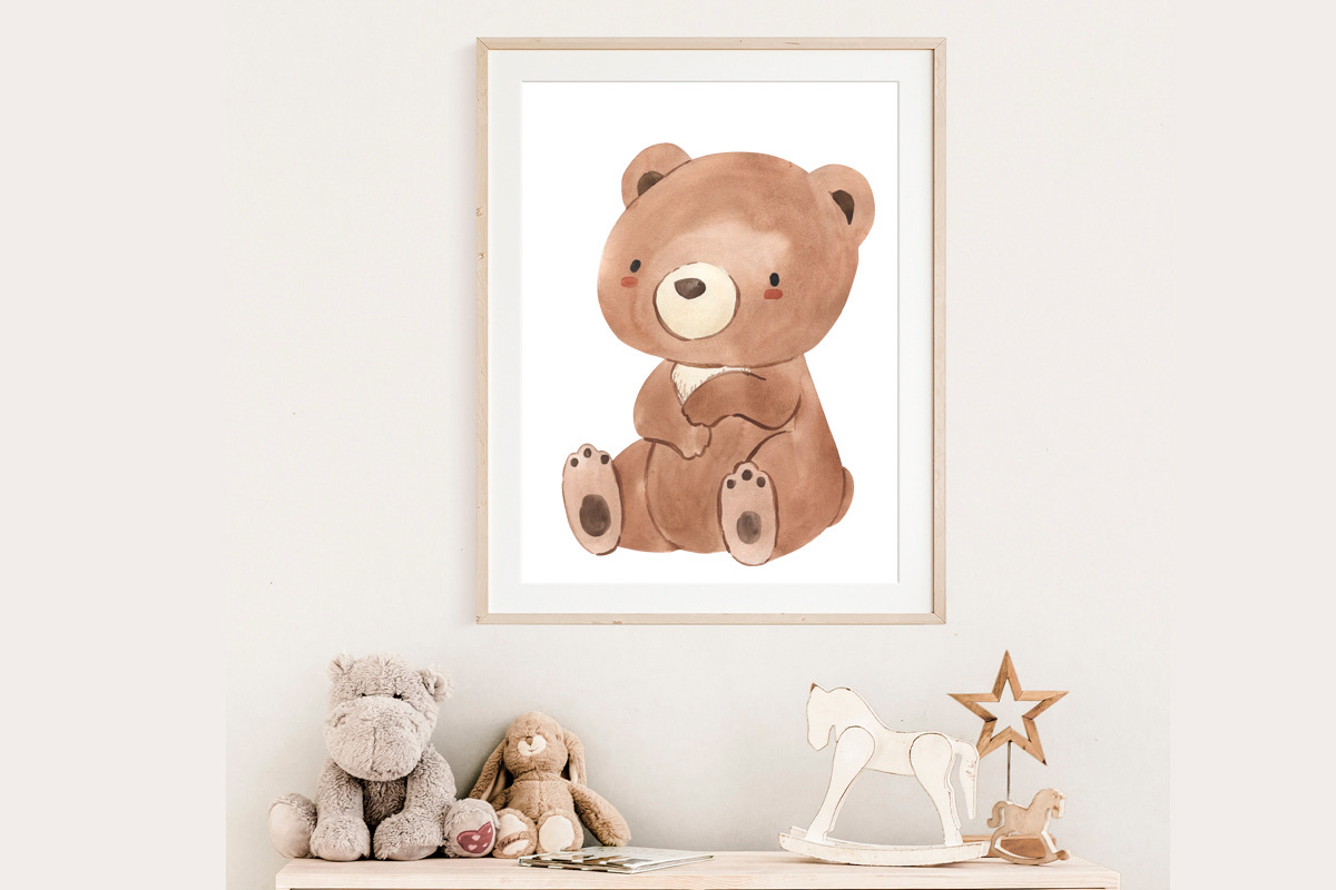 ALPHABET ANIMALS clipart. Watercolor, an Animal Illustration by OlliArtDesign (Photo 12 of 14)