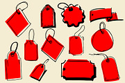 Price Tag Sale Banner hand draw, an Object Graphic by Samira (Thumbnail 2 of 4)