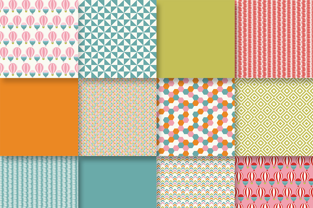 Background Paper Kit 20, a Pattern Graphic by Mod Paperie (Photo 2 of 2)