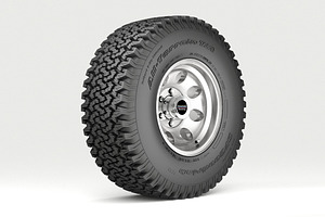 OFF ROAD WHEEL AND TIRE