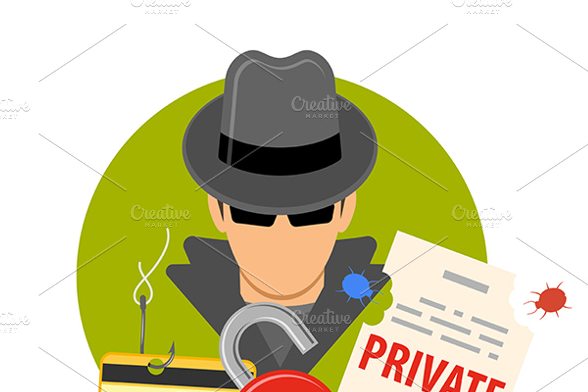Crime Concept Icons, an Outline Icon by TAlex (Photo 6 of 6)