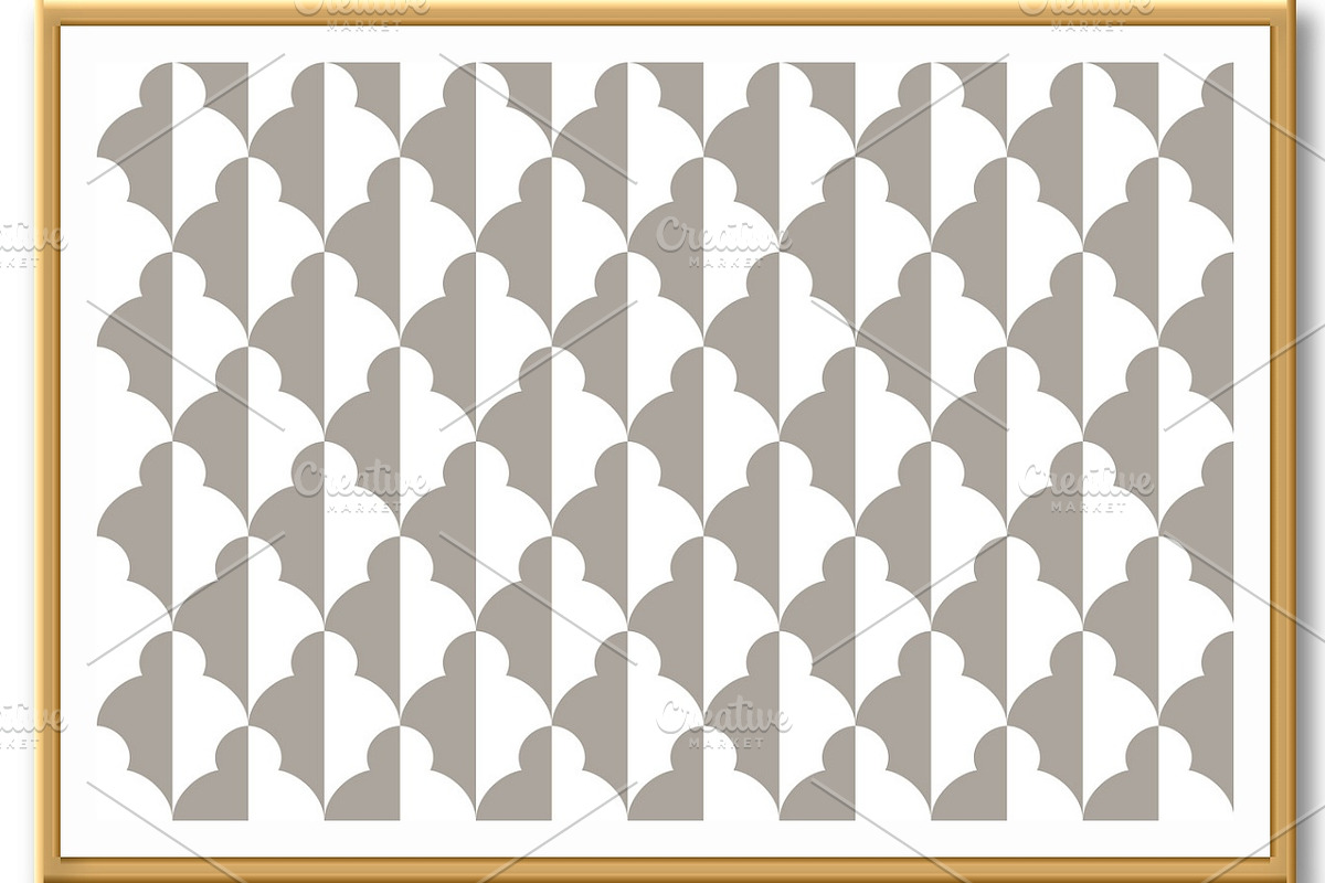 Geometric seamless pattern, a Pattern Graphic by RODINA (Photo 3 of 3)