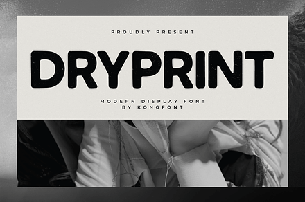Dryprint – Modern Display Font
