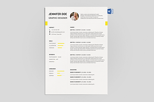 Simple & Clean CV Template