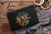 Strawberry and bird, a Decorative Illustration by Matrioshka (Thumbnail 3 of 8)